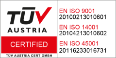 LOGO TUV AUSTRIA - CERTIFICACIONES ISO